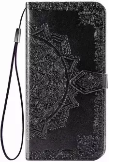 Кожаный чехол (книжка) Art Case с визитницей для Xiaomi Mi 10T || Xiaomi Mi 10T Pro, Черный
