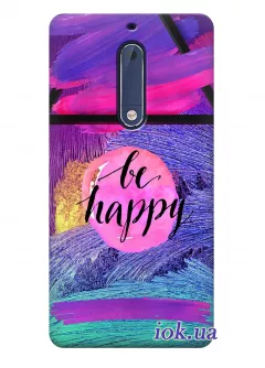 Чехол для Nokia 5 - Be happy