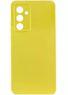 Чехол Silicone Cover Lakshmi Full Camera (A) для Samsung Galaxy A34 5G, Желтый / Flash
