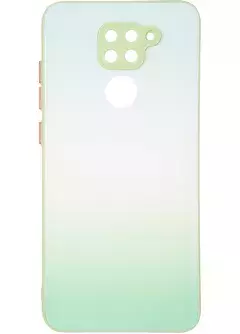 Glass Rainbow Case Xiaomi Redmi Note 9 Mint Mohito
