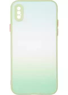 Glass Rainbow Case IPhone X Mint Mohito