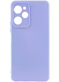 Чехол Silicone Cover Lakshmi Full Camera (A) для Xiaomi Poco X5 Pro 5G, Сиреневый / Dasheen