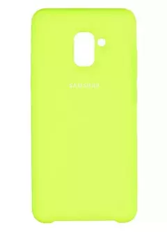 Original Soft Case Samsung A730 (A8 Plus-2018) Lime (39)