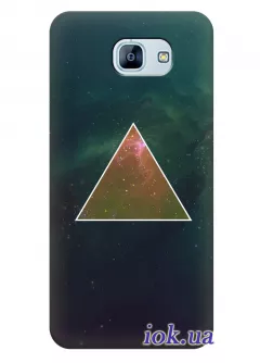Чехол для Galaxy A8 2016 - Космический треугольник