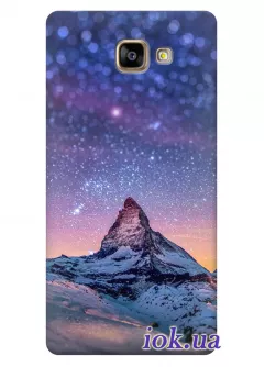 Чехол для Galaxy A3 - Одинокая гора