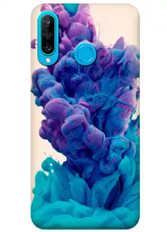 Чехол для Huawei P30 Lite - Фиолетовый дым