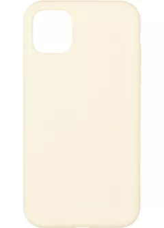 Original Full Soft Case for iPhone 11 Mellow Yellow (Without logo)