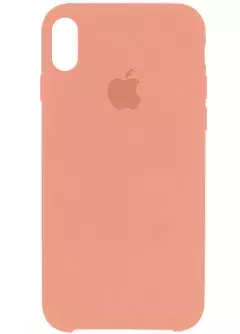 Чехол Silicone Case (AA) для Apple iPhone XR (6.1"), Розовый / Peach