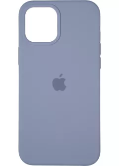 Original Full Soft Case for iPhone 12 Pro Max Lavander Grey