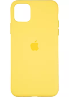 Чехол Original Full Soft Case для iPhone 11 Pro Max Canary Yellow