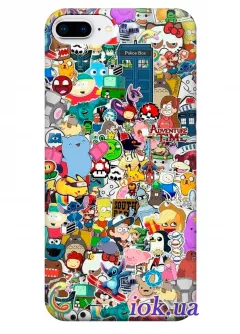  Чехол для iPhone 8 Plus - Cartoons