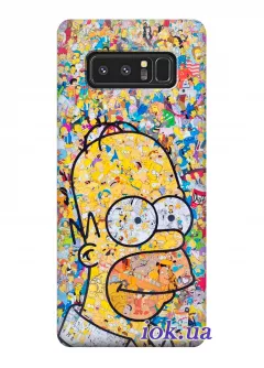 Чехол для Galaxy Note 8 - Гомер Симпсон