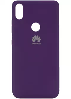 Чехол Silicone Cover My Color Full Protective (A) для Huawei P Smart+ (nova 3i), Фиолетовый / Purple