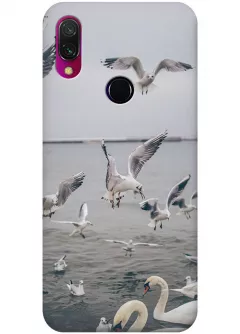 Чехол для Xiaomi Redmi Y3 - Морские птицы