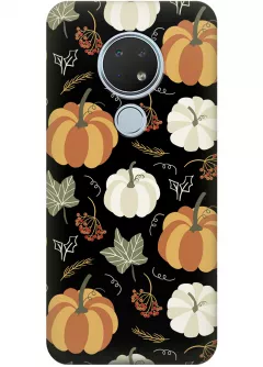 Чехол для Nokia 6.2 - Pumpkins