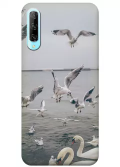 Чехол для Huawei P Smart Pro - Морские птицы