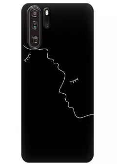 Чехол для Huawei P30 Pro - Романтичный силуэт