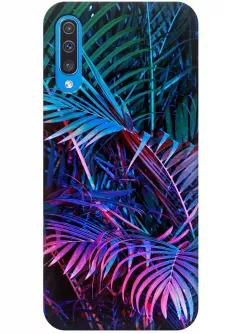 Чехол для Galaxy A50 - Palm leaves