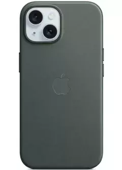 Чехол FineWoven (AAA) with MagSafe для Apple iPhone 15 Plus (6.7"), Ever Green