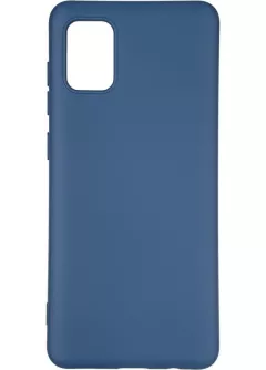 Чехол Full Soft Case для Samsung A315 (A31) Dark Blue