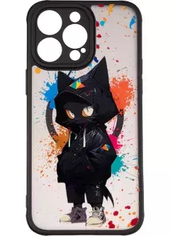 Чехол Gelius Print Case UV (Magsafe) для iPhone 14 Pro Max Gateway cat