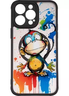 Чехол Gelius Print Case UV (Magsafe) для iPhone 14 Pro Max Monkey