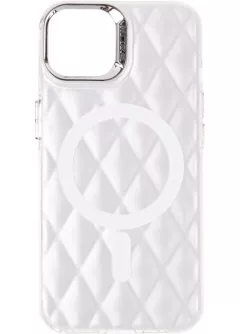 Чехол Gelius Luxary Case (Magsafe) для iPhone 13 White