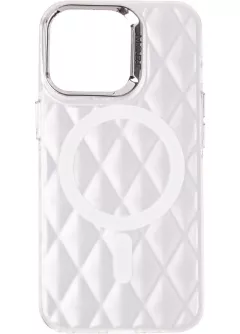 Чехол Gelius Luxary Case (Magsafe) для iPhone 13 Pro White