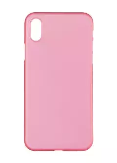 Чехол G-Case Couleur Series PP 0.3mm for iPhone X Transparent Red