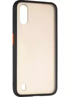 Чехол Gelius Bumper Mat Case для Samsung A015 (A01) Black