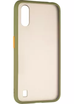 Gelius Bumper Mat Case for Samsung A015 (A01) Green
