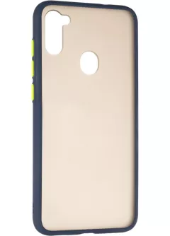 Gelius Bumper Mat Case for Samsung A115 (A11) Blue