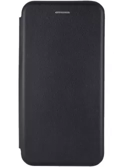 Кожаный чехол (книжка) Classy для Samsung Galaxy A22 4G / M32, Черный