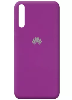 Чехол Silicone Cover Full Protective (AA) для Huawei Y8p (2020) / P Smart S, Фиолетовый / Grape