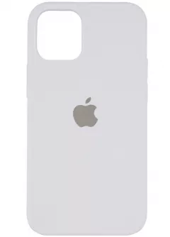 Чехол Silicone Case Full Protective (AA) для Apple iPhone 13 mini (5.4"), Белый / White