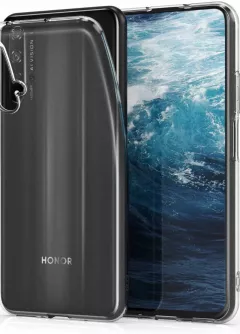 TPU чехол Epic Transparent 1,5mm Full Camera для Huawei Honor 20 / Nova 5T, Бесцветный (прозрачный)