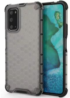 Ударопрочный чехол Honeycomb для Samsung Galaxy S20, Черный