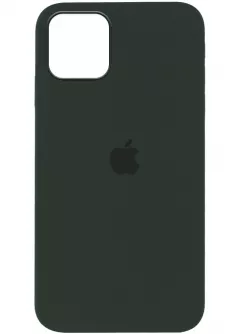 Чехол Silicone Case Full Protective (AA) для Apple iPhone 13 Pro Max (6.7"), Зеленый / Cyprus Green
