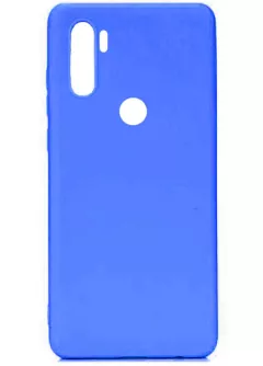 Силиконовый чехол Candy для Xiaomi Redmi Note 8 / Note 8 2021, Синий