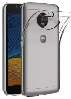 TPU чехол Epic Transparent 1,0mm для Motorola Moto G5, Бесцветный (прозрачный)