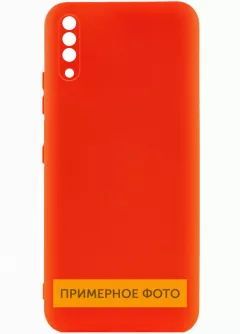 Чехол Silicone Cover Lakshmi Full Camera (A) для TECNO Spark 7, Красный / Red