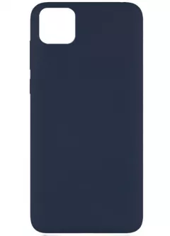 Чехол Silicone Cover Full without Logo (A) для Huawei Y5p, Синий / Midnight blue