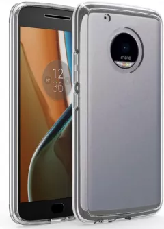 TPU чехол Epic Transparent 1,0mm для Motorola Moto G5 Plus, Бесцветный (прозрачный)