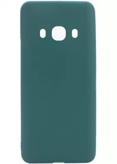 Силиконовый чехол Candy для Samsung J510F Galaxy J5 (2016), Зеленый / Forest green