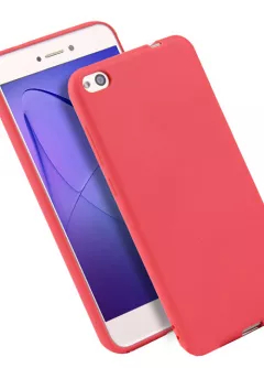 Силиконовый чехол Candy для Xiaomi Redmi 4a, Красный