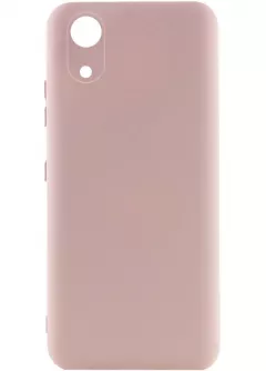 Чехол Silicone Cover Lakshmi Full Camera (A) для Samsung Galaxy A03 Core, Розовый  / Pink Sand