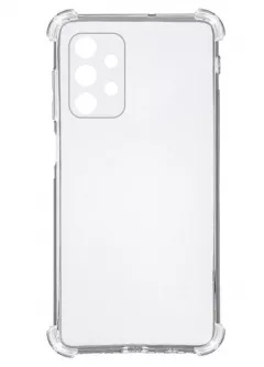TPU чехол GETMAN Ease logo усиленные углы для Samsung Galaxy A33 5G, Бесцветный (прозрачный)