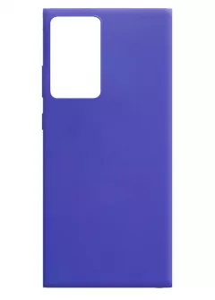 Силиконовый чехол Candy для Samsung Galaxy Note 20 Ultra, Сиреневый