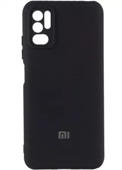 Чехол Silicone Cover My Color Full Camera (A) для Xiaomi Redmi Note 10 5G / Poco M3 Pro, Черный / Black