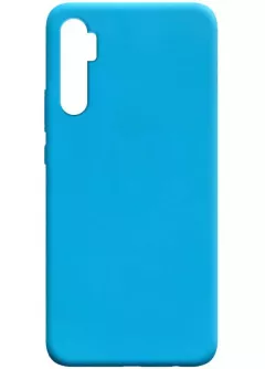 Силиконовый чехол Candy для Xiaomi Mi Note 10 Lite, Голубой